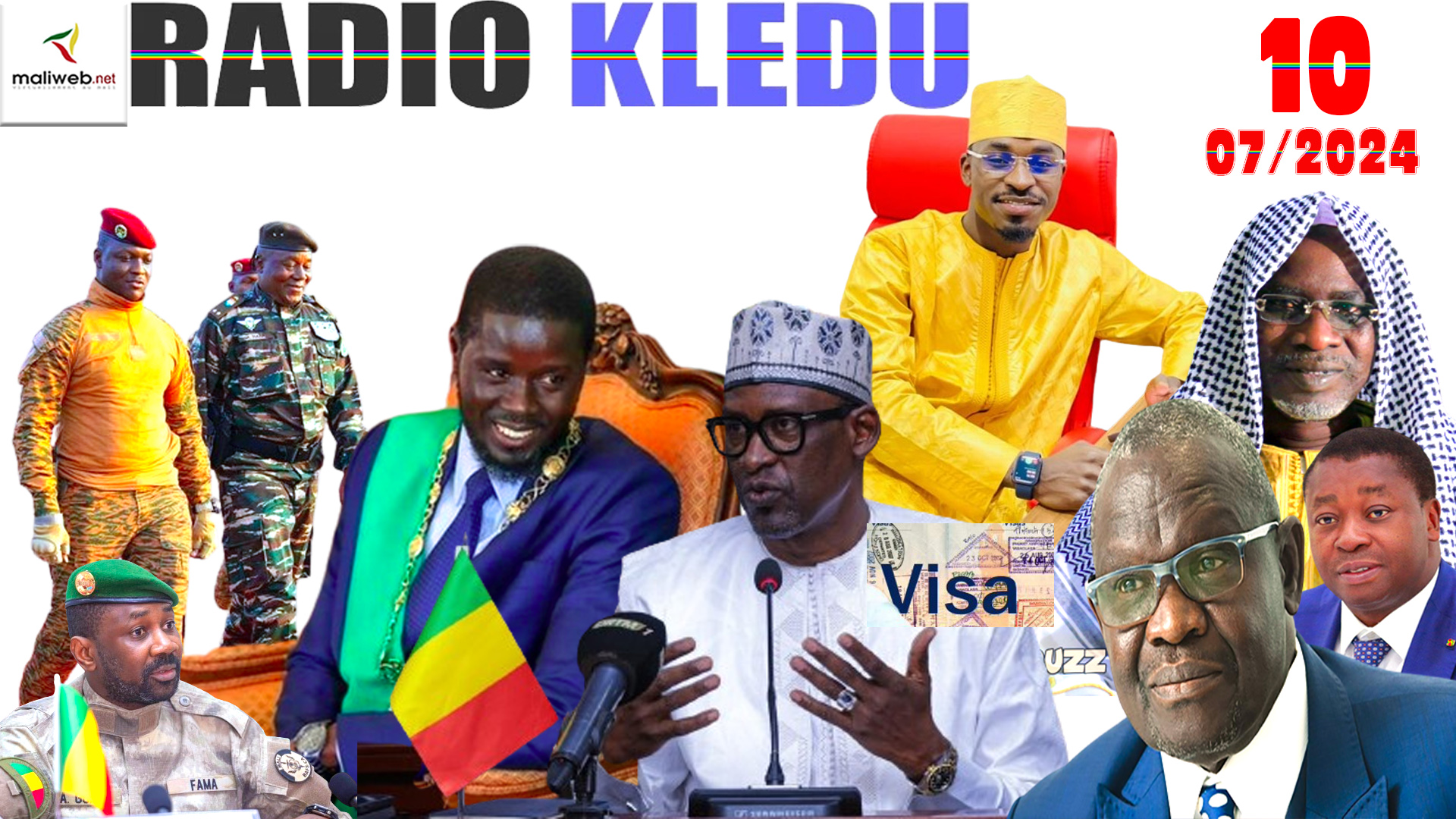 La Revue de Presse de la RADIO KLEDU du 10 JUILLET 2024