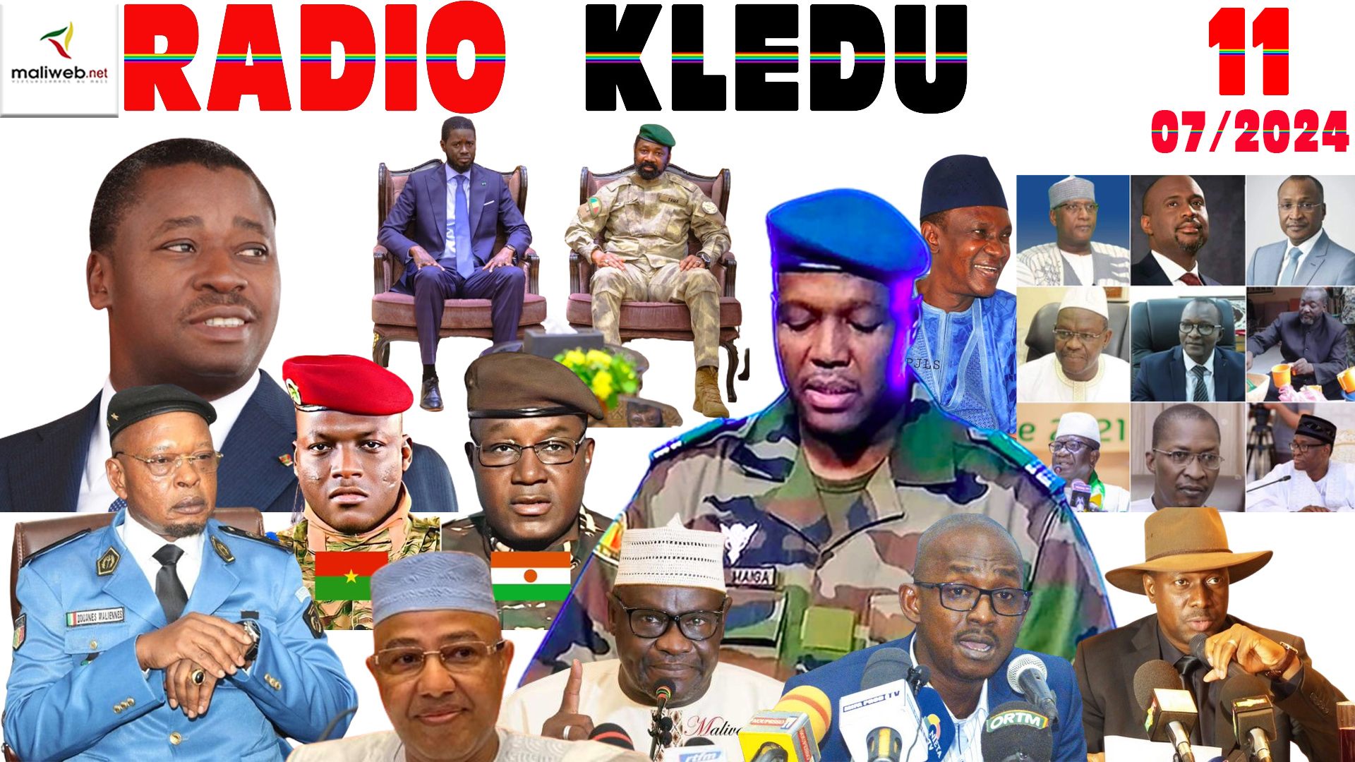 La Revue de Presse de la RADIO KLEDU du 11 JUILLET 2024