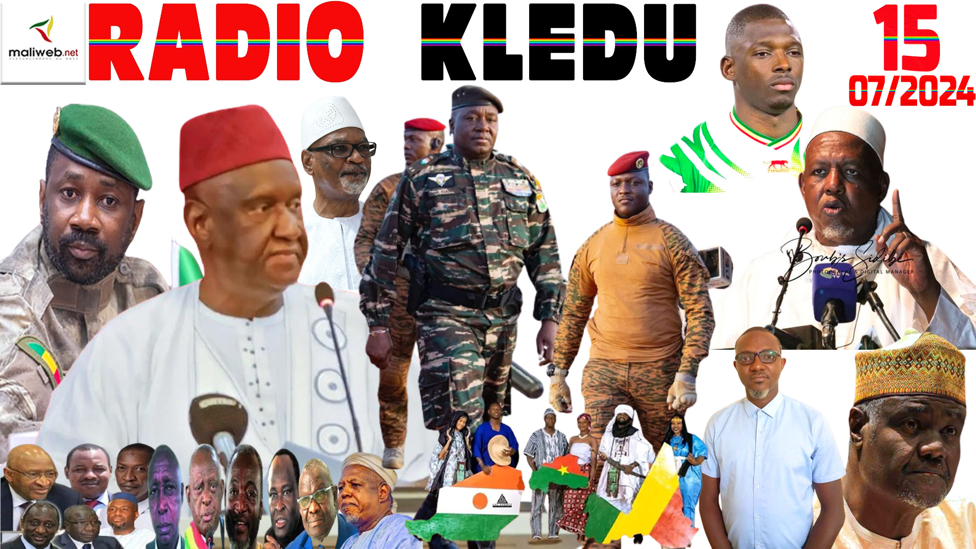 La Revue de Presse de la RADIO KLEDU du 15 JUILLET 2024