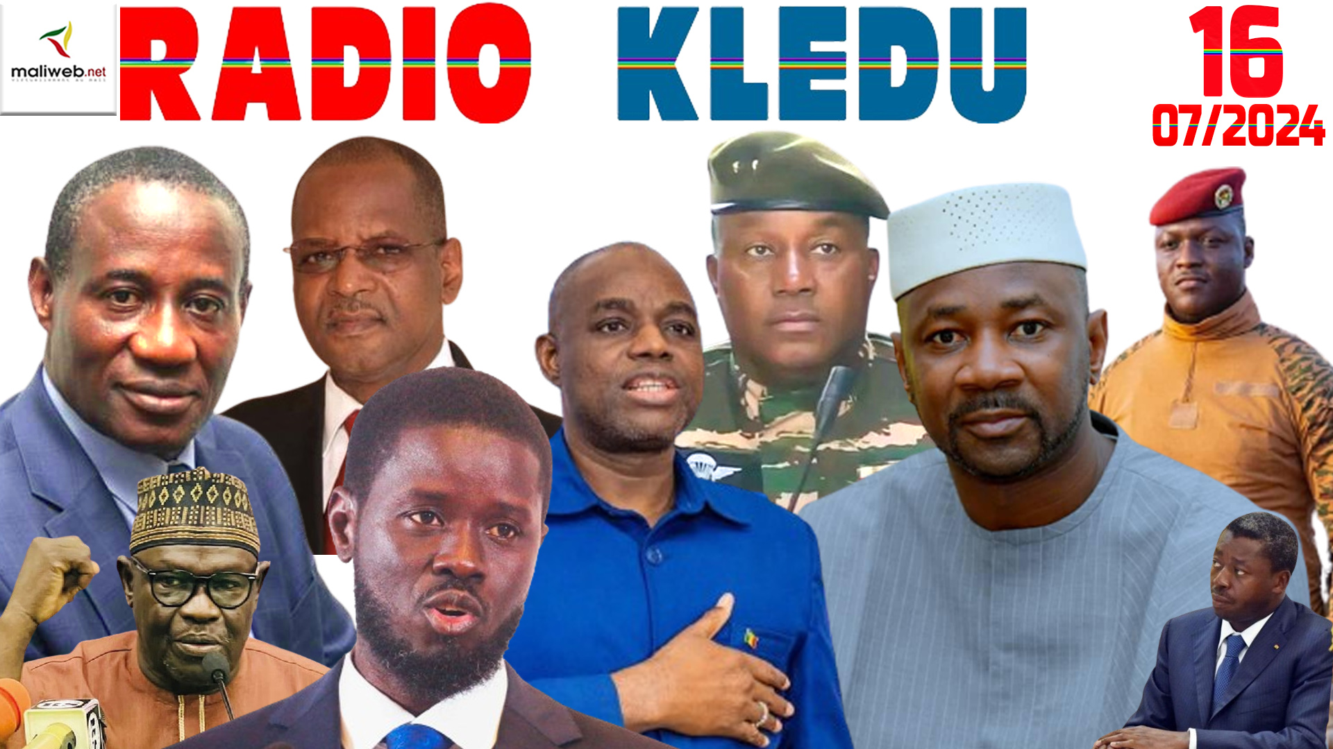 La Revue de Presse de la RADIO KLEDU du 16 JUILLET 2024