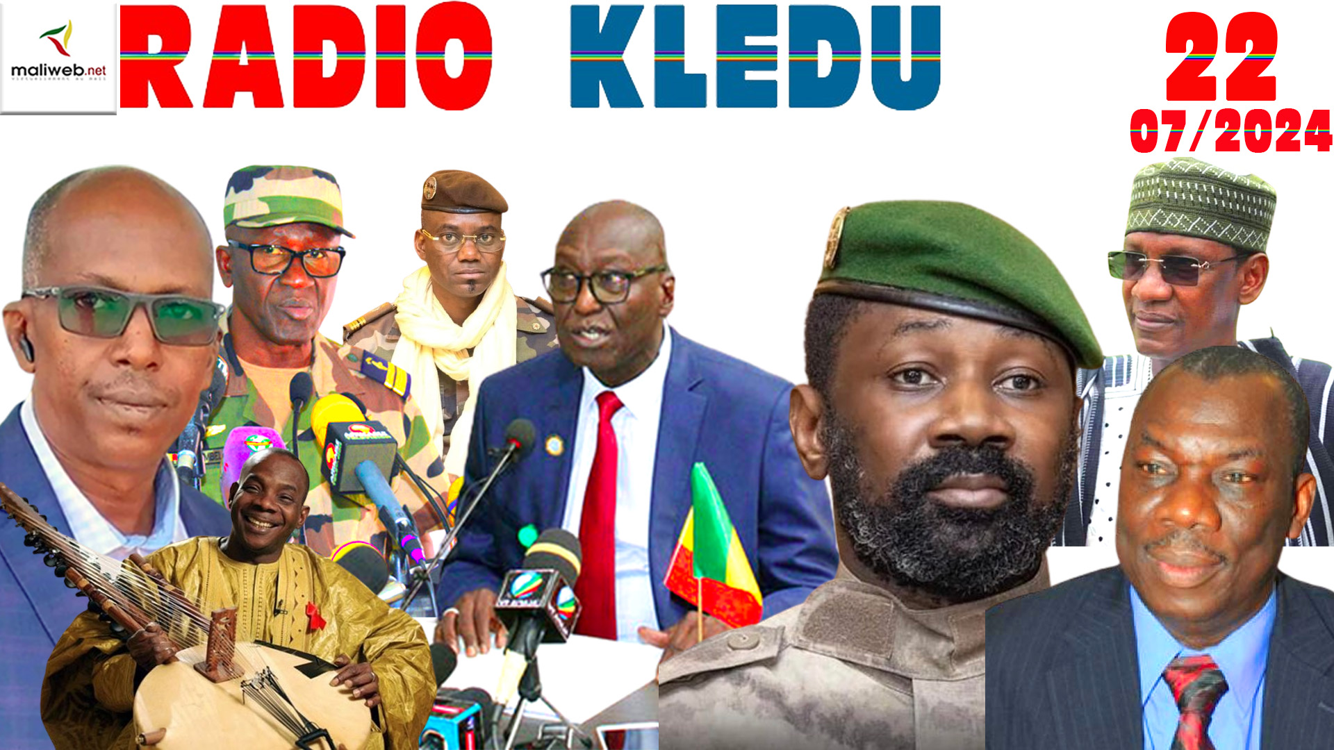 La Revue de Presse de la RADIO KLEDU du 22 JUILLET 2024