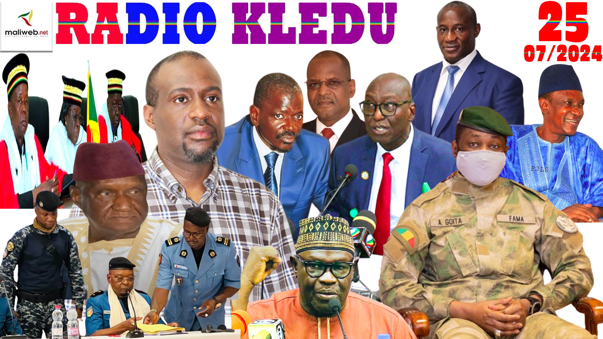 La Revue de Presse de la RADIO KLEDU du 25 JUILLET 2024