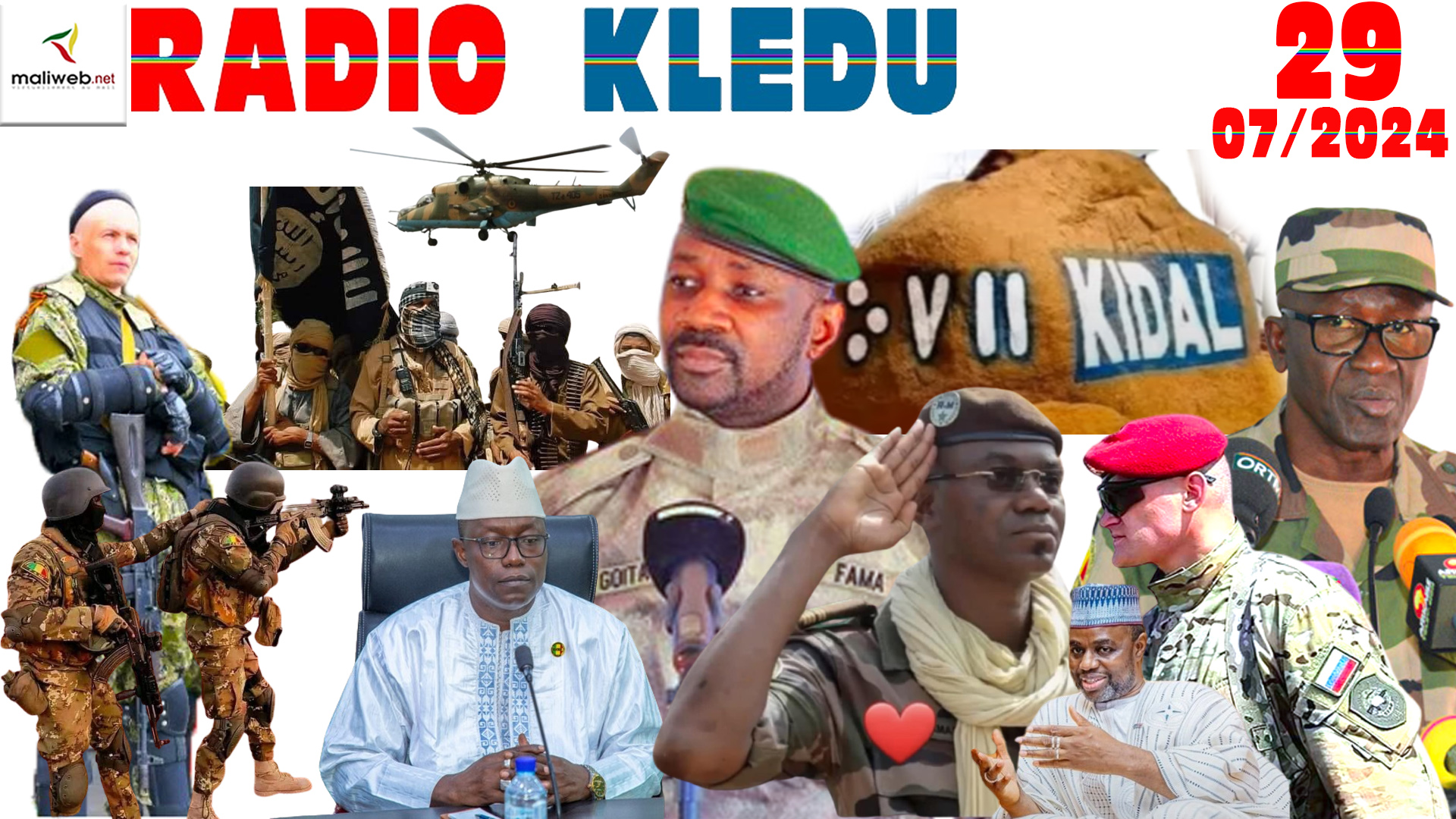 La Revue de Presse de la RADIO KLEDU du 29 JUILLET 2024