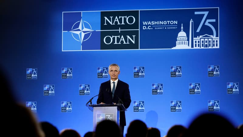 Guerre en Ukraine: l'OTAN s'engage sur une aide de 40 milliards d'euros "pour l'année à venir"