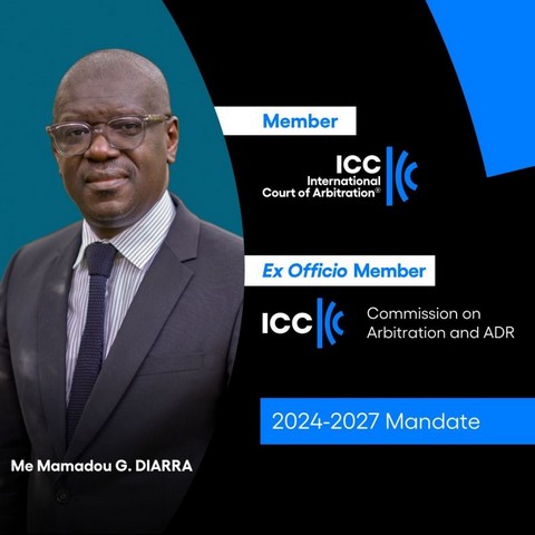 Monde des affaires :  Me Diarra élu membre de la Cour de la Chambre de commerce international