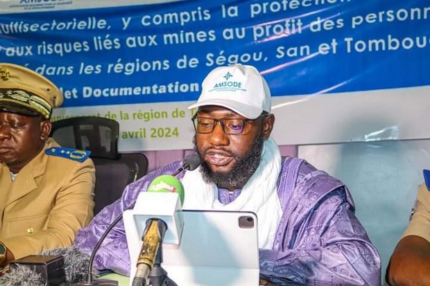 Moussa Abba Diallo, President de l'Amsode :  "Les réfugiés, les déplacés peuvent contribuer au développement socio-économique de notre société"