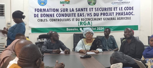 Recensement général agricole  2024: Les agents de terrain à l’école du PHASAOC