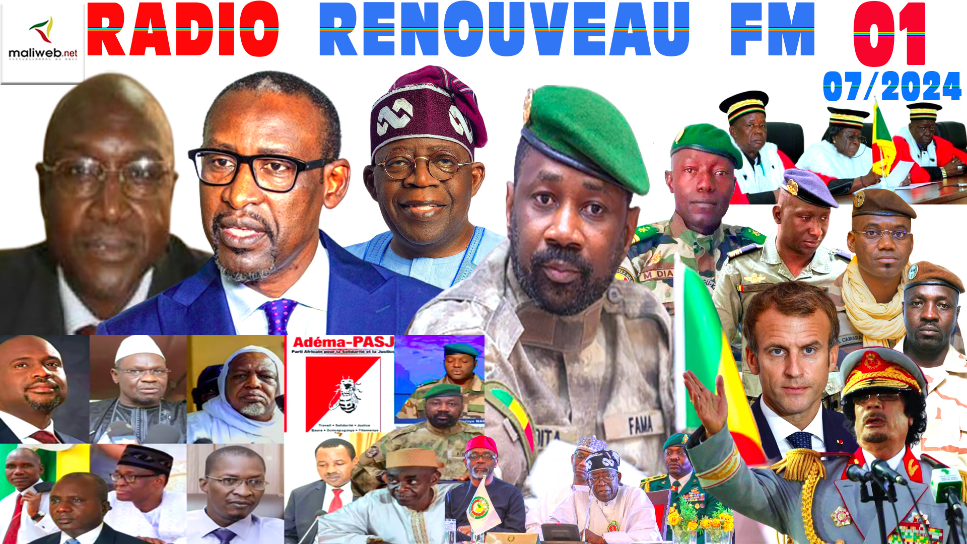 La Revue de Presse de la RADIO RENOUVEU FM du 01 JUILLET 2024