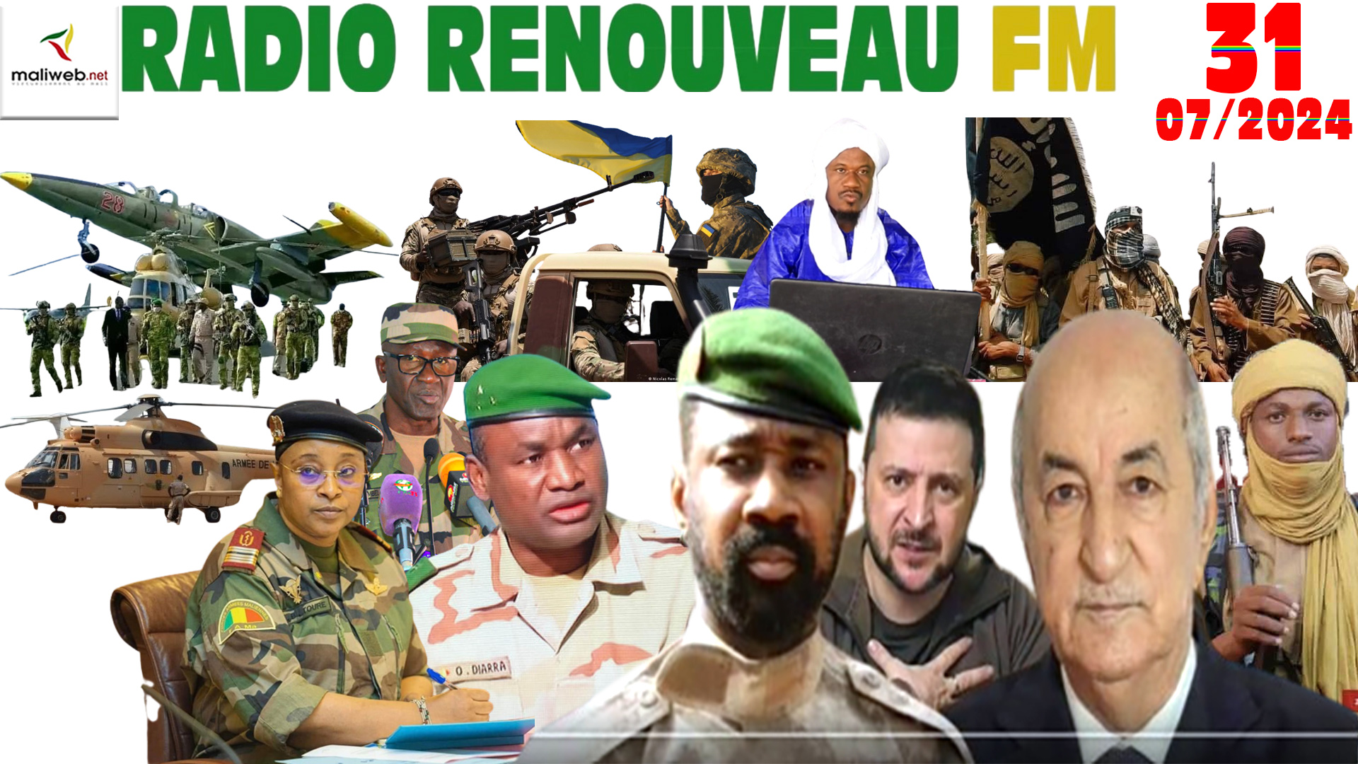 La Revue de Presse de la RADIO RENOUVEAU FM du 31 JUILLET 2024