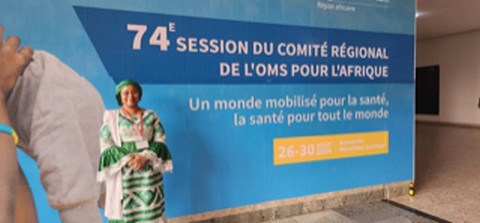74e Session du Comité Régional de l’OMS pour l’Afrique : Le médecin colonel Assa Badiallo TOURE expose les importantes réformes institutionnelles et organisationnelle du Mali.