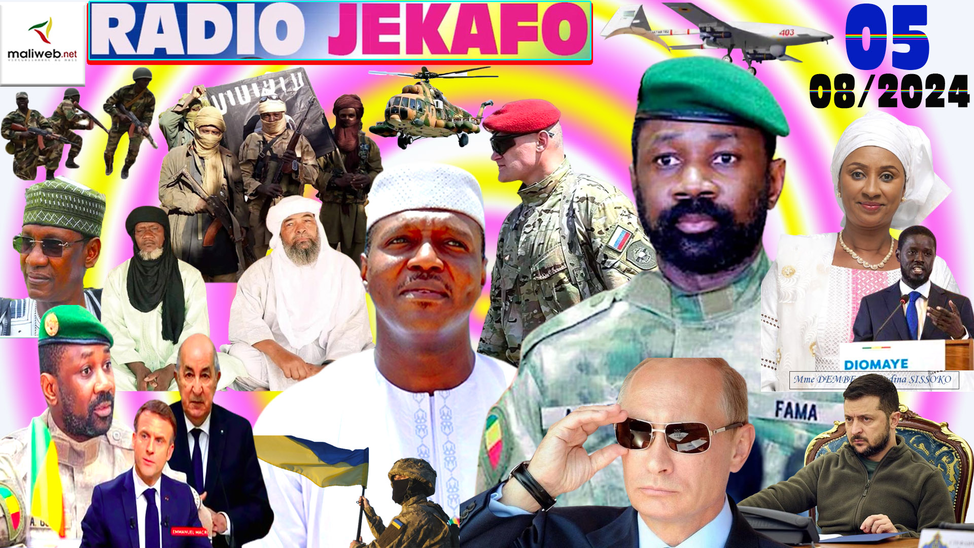 La Revue de Presse de la RADIO JEKAFO du 05 AOUT 2024