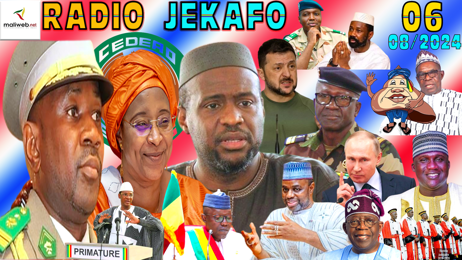 La Revue de Presse de la RADIO JEKAFO du 06 AOUT 2024