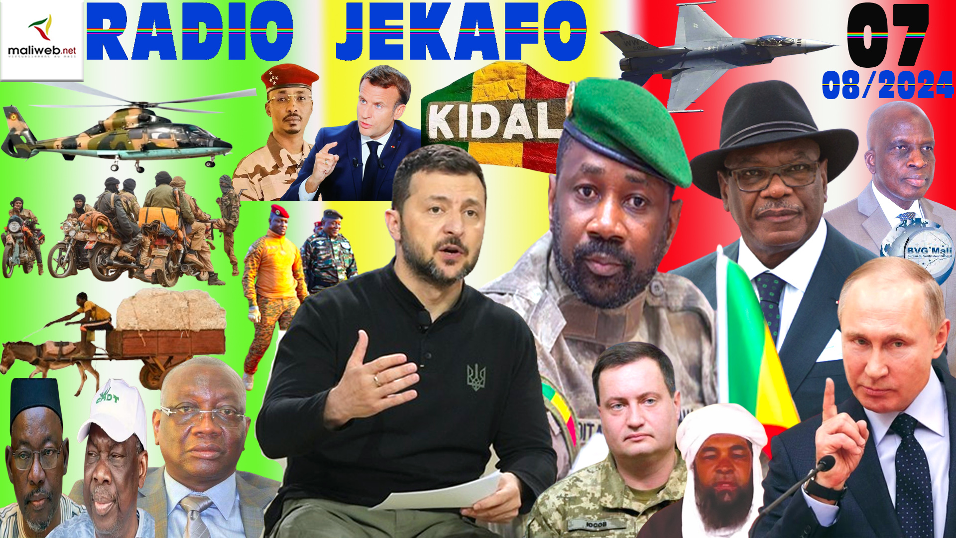La Revue de Presse de la RADIO JEKAFO du 07 AOUT 2024