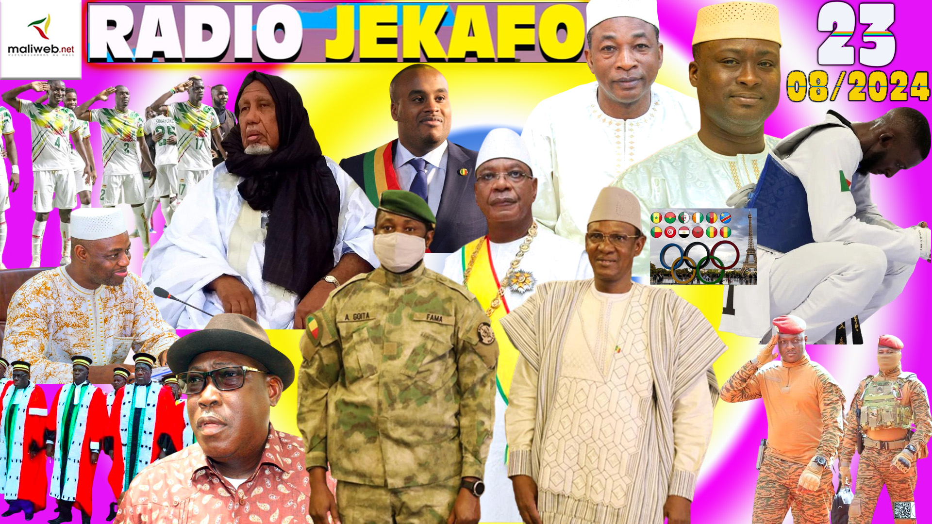 La Revue de Presse de la RADIO JEKAFO du 23 AOUT 2024