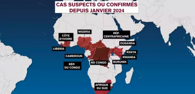 Mpox: Quels sont les pays africains touchés par la variole du singe ?