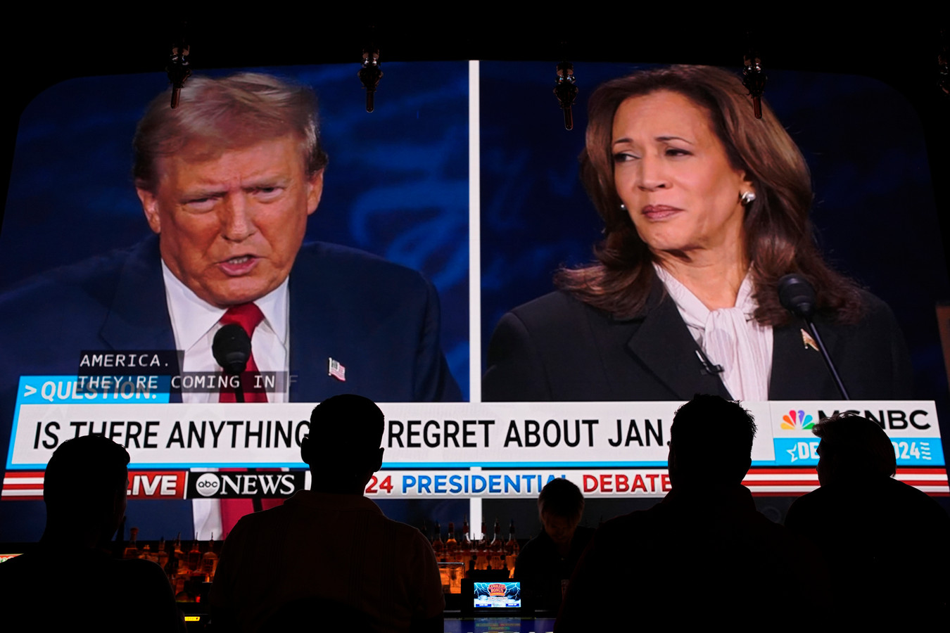 Cinq choses à retenir du débat Harris-Trump