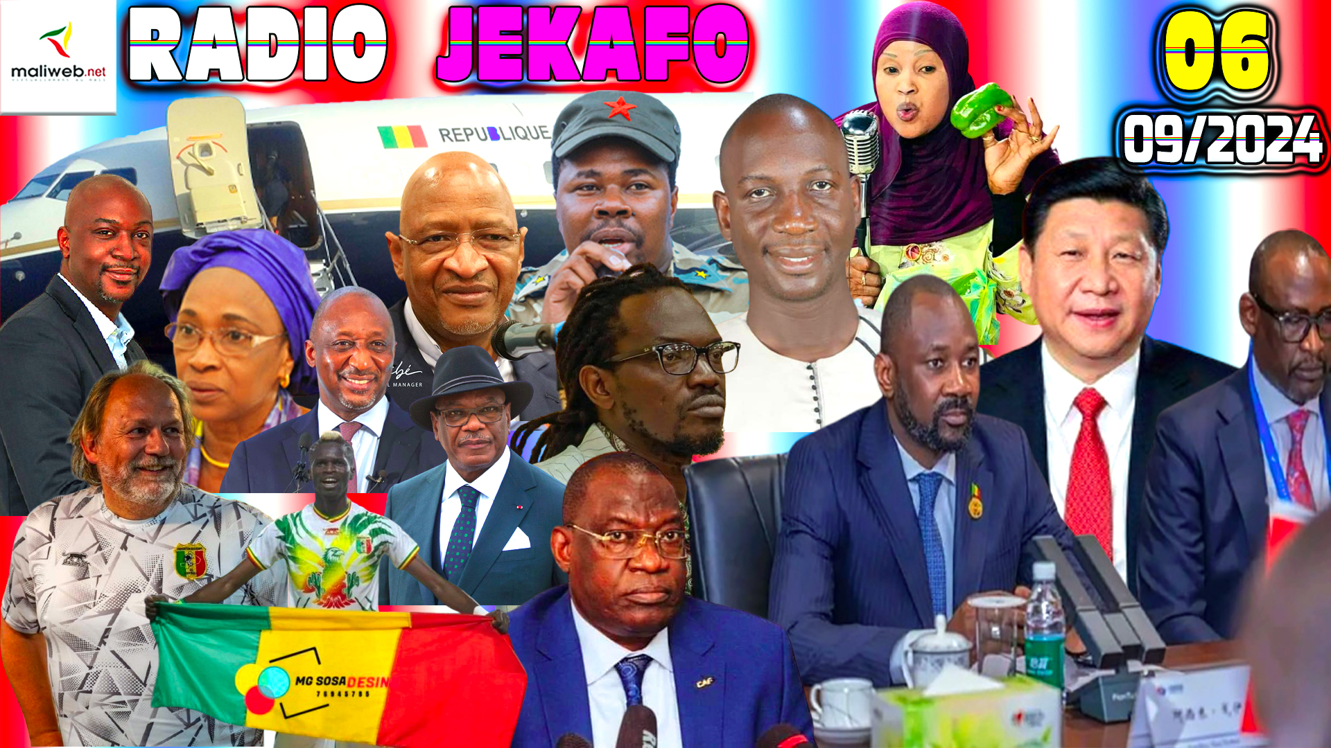 La Revue de Presse de la RADIO JEKAFO du 06 SEPTEMBRE 2024