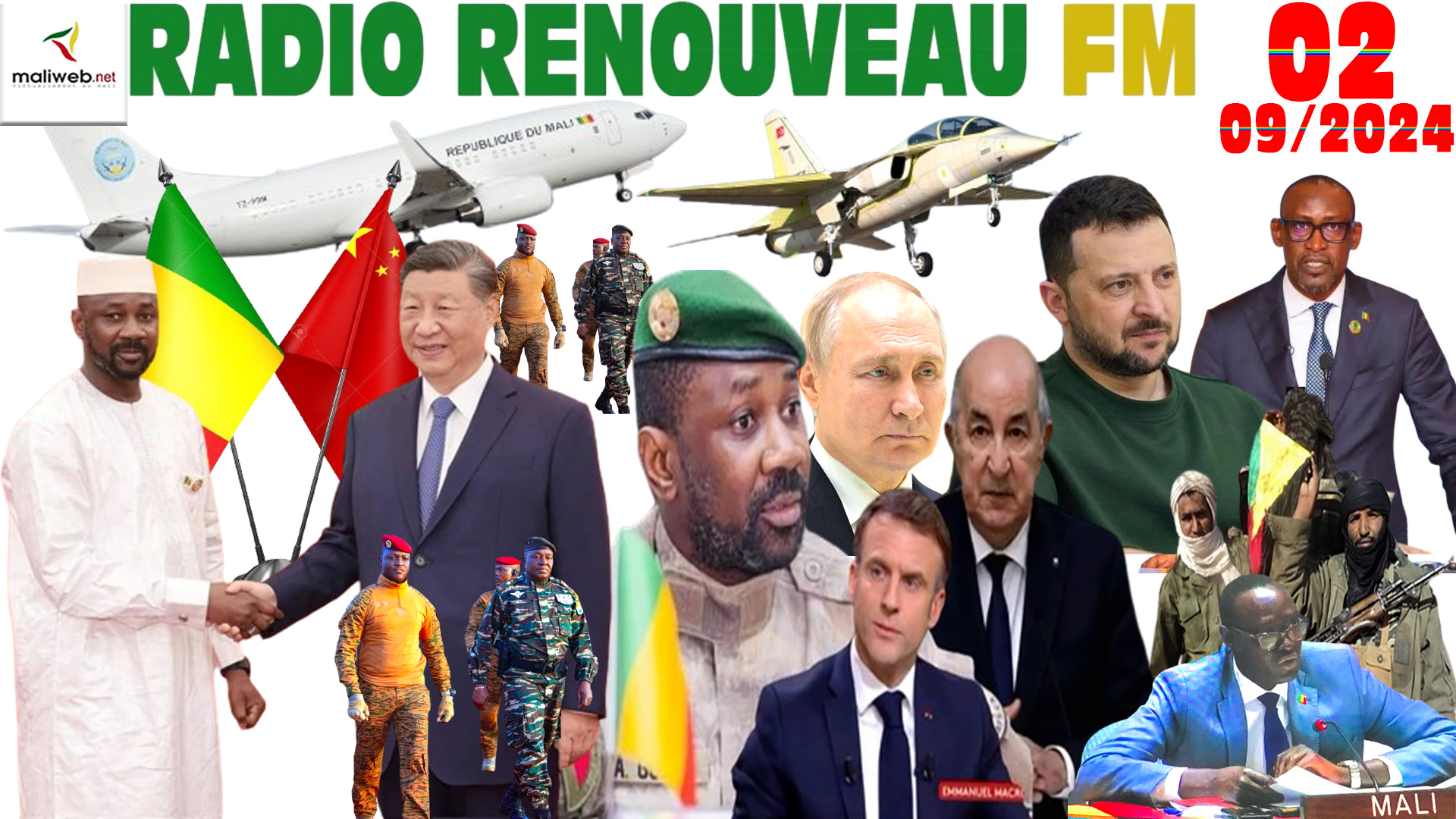 La Revue de Presse de la RADIO RENOUVEAU FM du 02 SEPTEMBRE 2024