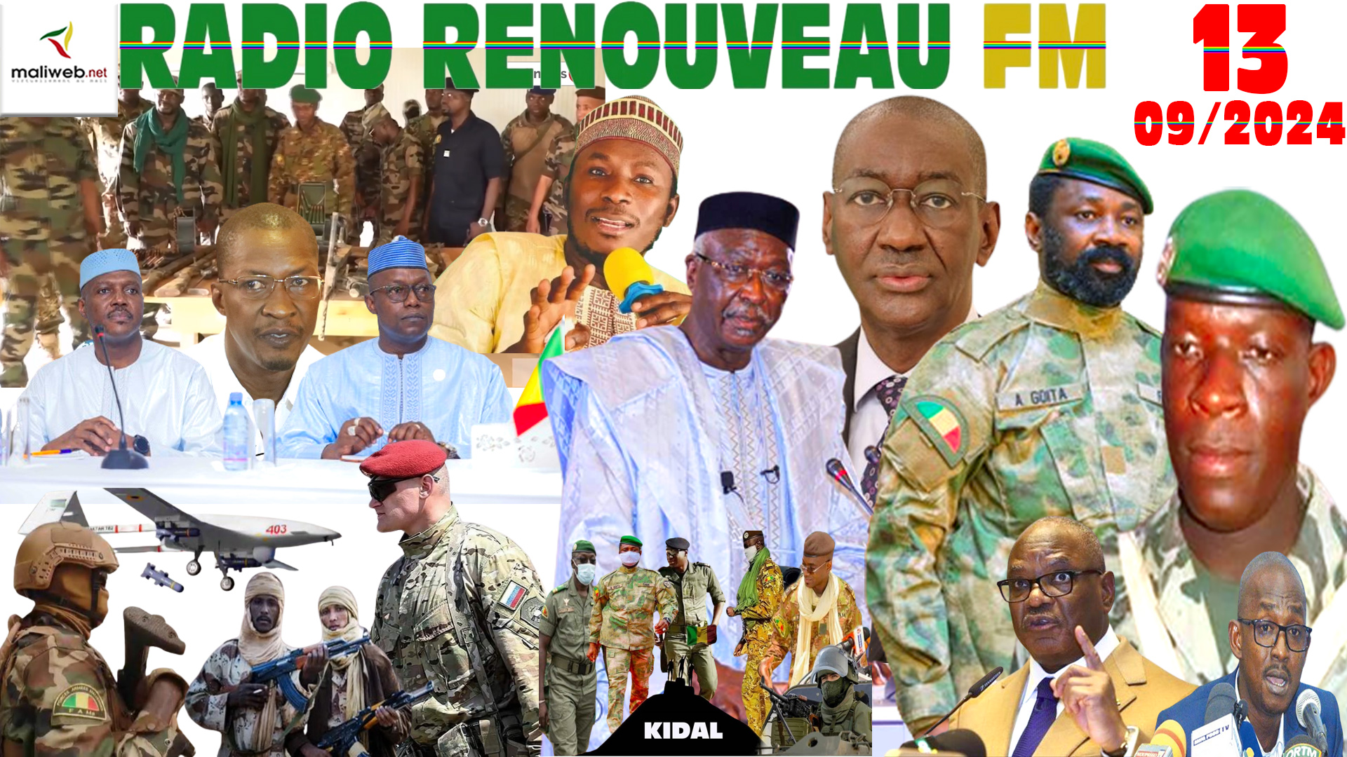 La Revue de Presse de la RADIO RENOUVEAU FM du 13 SEPTEMBRE 2024