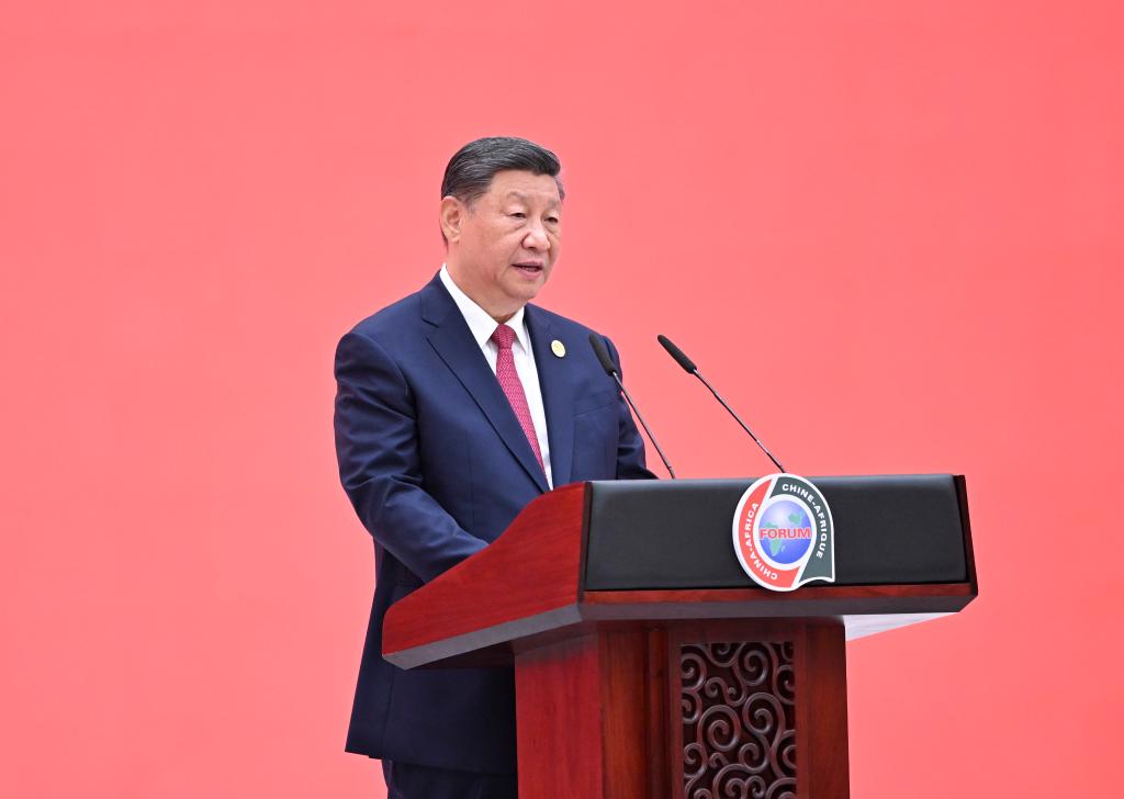 (FCSA) Xi Jinping propose des actions de partenariat pour promouvoir conjointement la modernisation avec l'Afrique