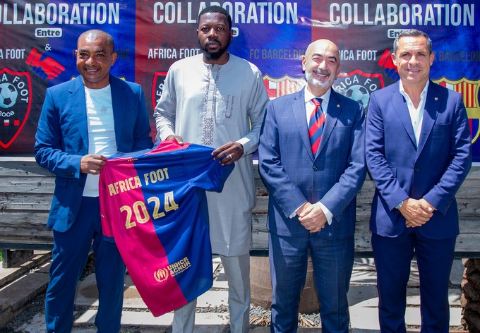 Développement du football au Mali :  FC Barcelone scelle un partenariat avec Africa Foot