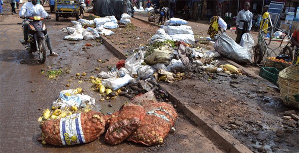 #Mali : Bamako : Les marchés dans un état désastreux