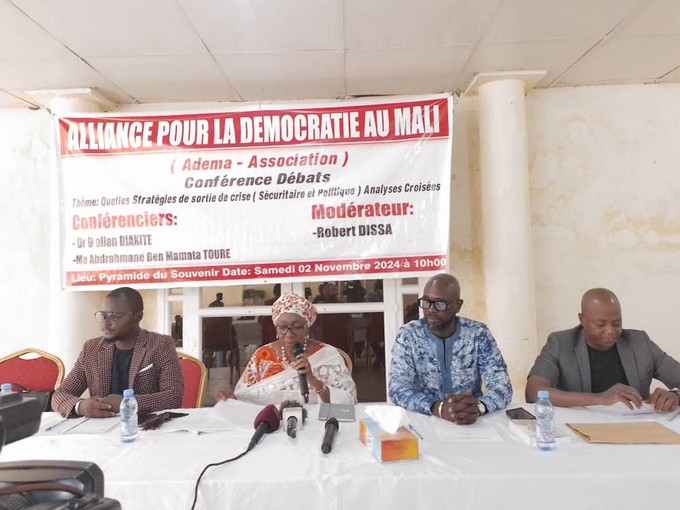 Adema-Association :  La sortie de crise en débat