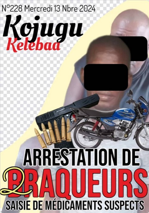 Commissariat de Korofina-Nord: Arrestation de Deux Braqueurs de Moto-Taxis et Trafiquants de médicaments