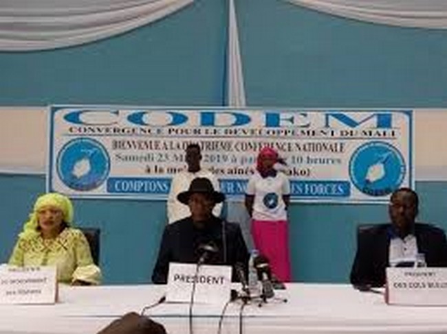 Situation sécuritaire au Mali :  Le parti CODEM tire la sonnette d’alarme