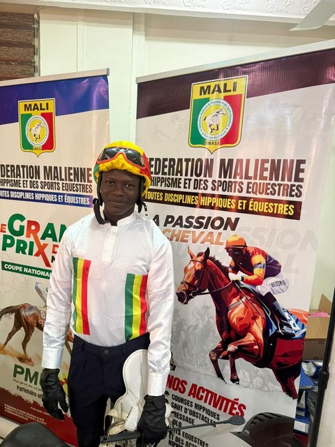Grand prix d’Afrique a Marrakech : Le jockey Souleymane Diakité a honoré le Mali avec le 2e prix !