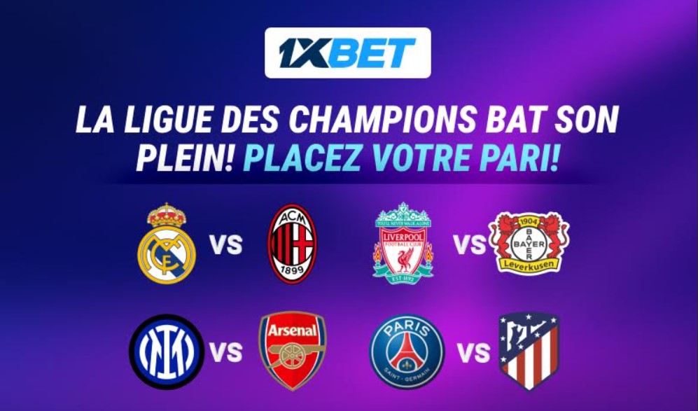 Pariez sur les matchs les plus chauds de la 4ᵉ journée de la Ligue des champions !