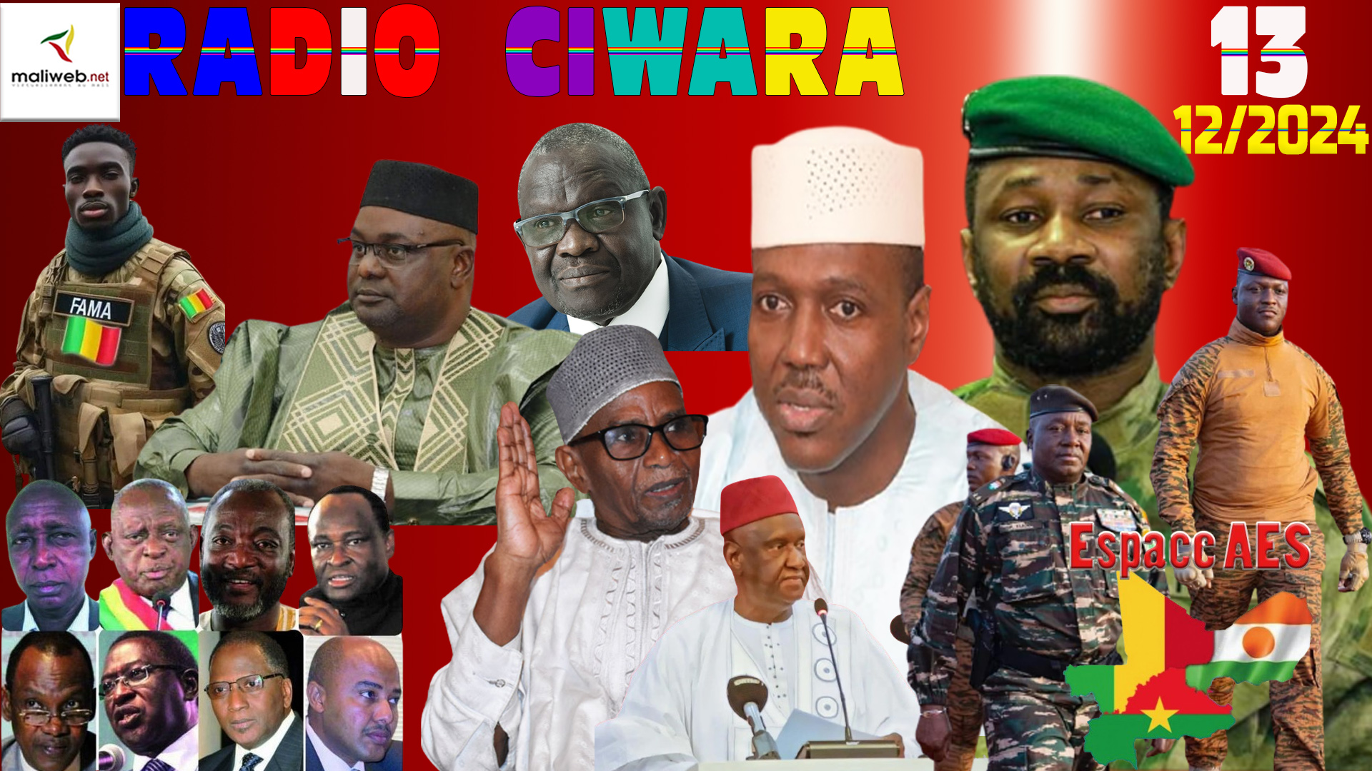 La Revue de Presse de la RADIO CIWARA du 13 DECEMBRE 2024