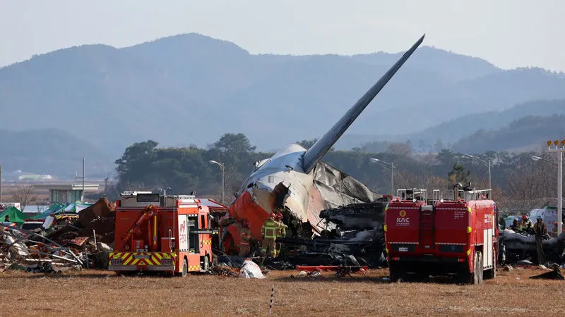 Ce que l'on sait du crash d'avion en Corée du Sud