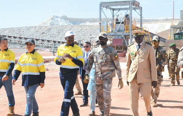 Inauguration de la mine de lithium de Goulamina : Le président Goïta ouvre une mine de richesses et d'emplois