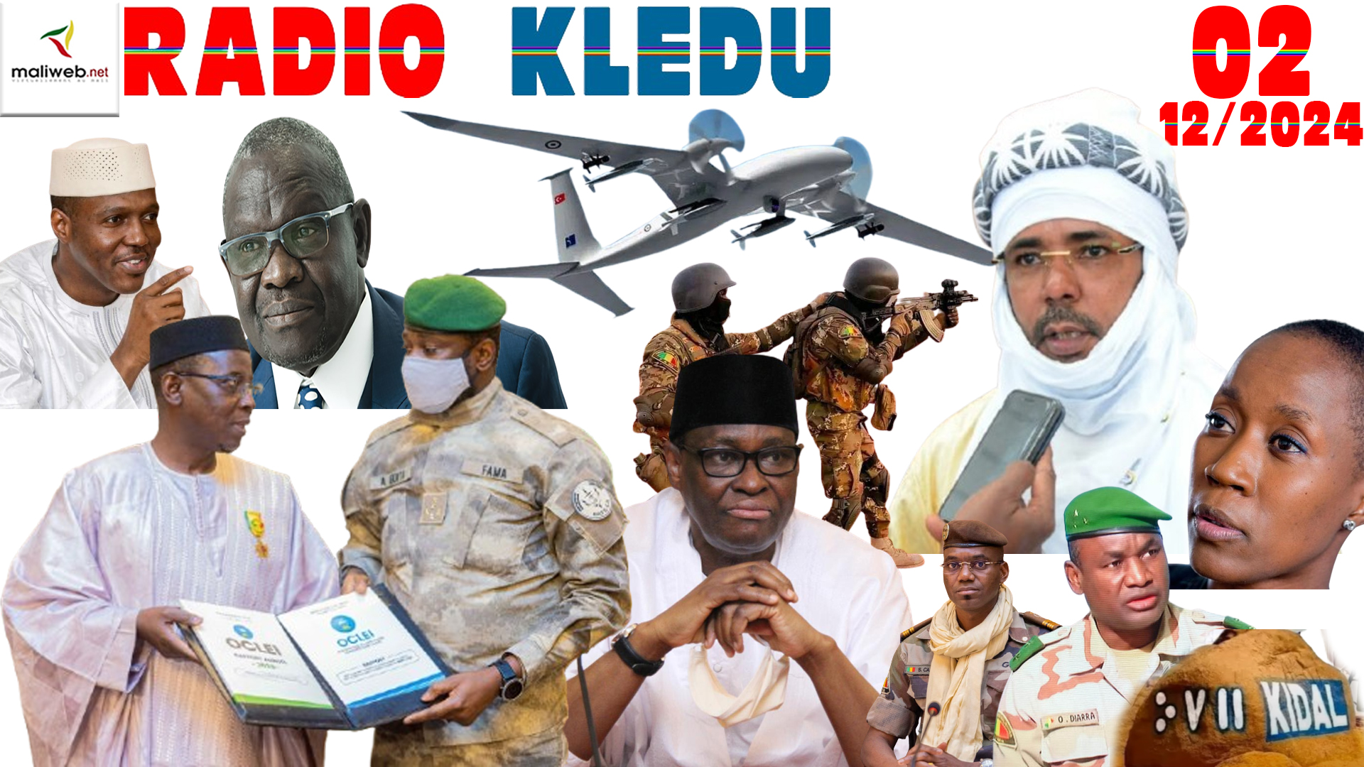 La Revue de Presse de la RADIO KLEDU du 02 DECEMBRE 2024