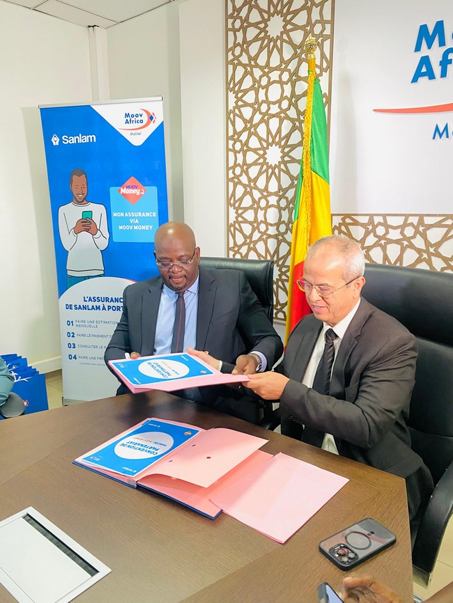 Pour garantir une protection financière aux parents et enfants de l'assuré en cas de décès :  Moov Africa Malitel et Sanlam Assurance proposent un nouveau produit dénommé "le Capital Décès"
