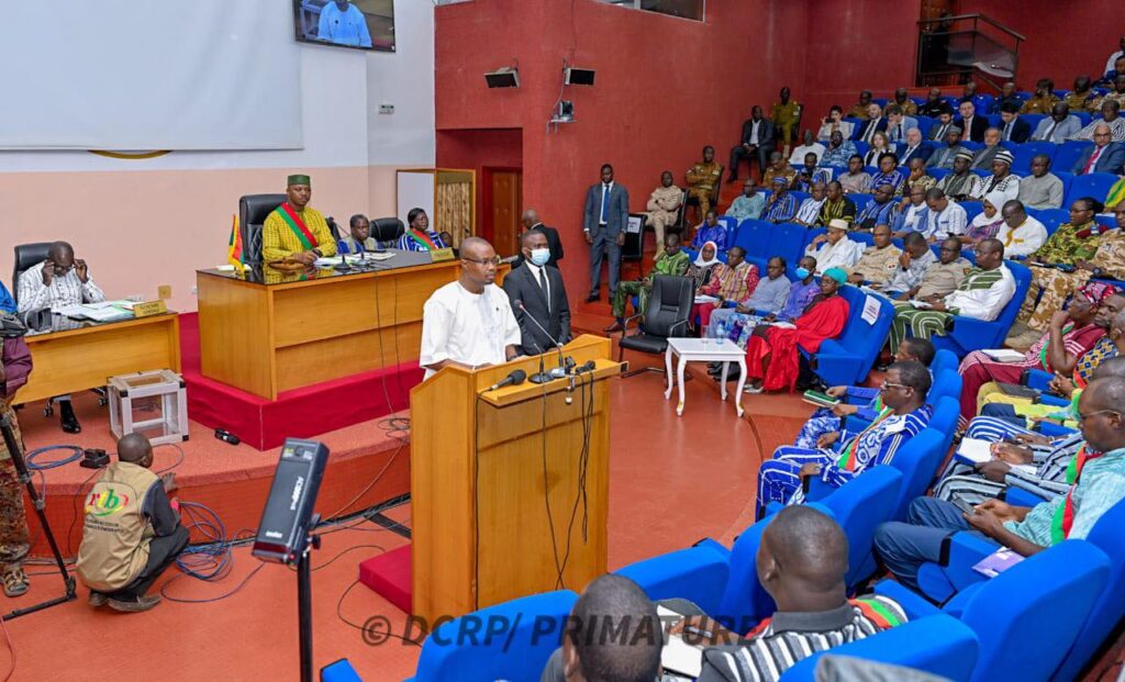 Le PM burkinabè dévoile son projet de transformation nationale