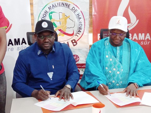 Promotion et développement de handball au Mali La FMHB signe un protocole d'accord avec Petro-Bama