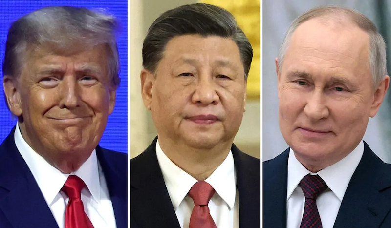 La Russie, la Chine et Trump