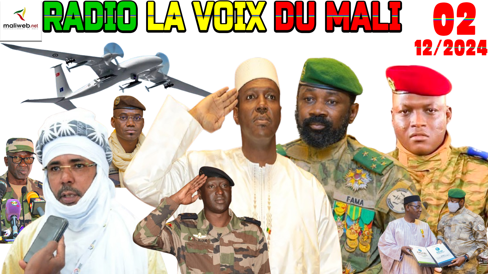 La Revue de Presse de la RADIO LA VOIX DU MALI du 02 DECEMBRE 2024