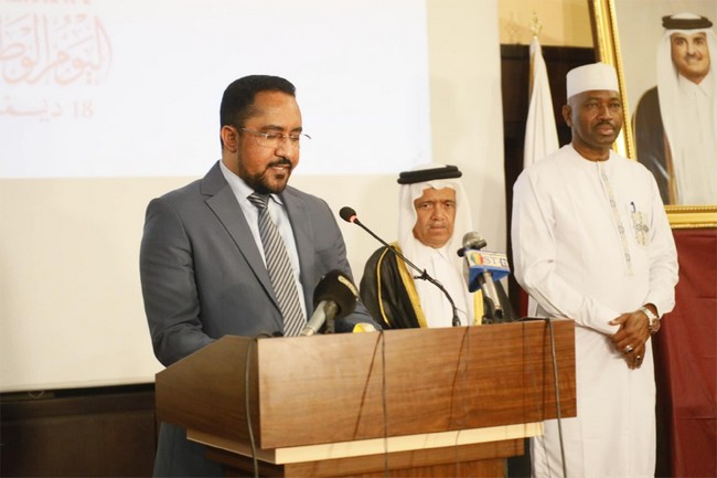 Le ministre Mossa Ag Attaher a la journée nationale de l’etat du Qatar : "Les hautes autorités du Mali apprécient et saluent  la bonne lecture que font les autorités qataries de la complexité de la situation que traverse le Mali"