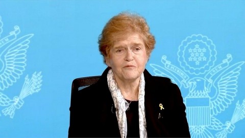 Ambassadrice Deborah Lipstadt, l’envoyée spéciale chargée de la lutte contre l’antisémitisme : "Il est crucial que la lutte contre l’antisémitisme reste une question non partisane"