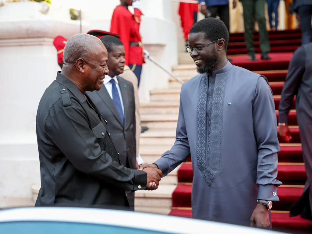 Sénégal : John Dramani Mahama en visite à Dakar