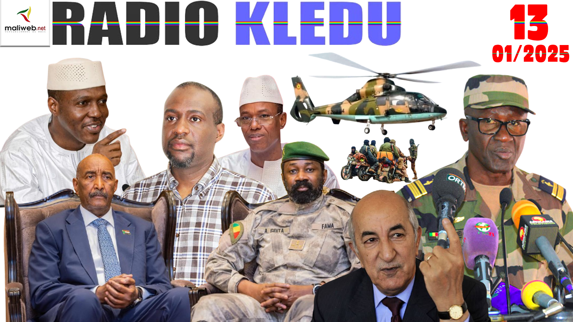 La Revue de Presse de la RADIO KLEDU du 13 JANVIER 2025