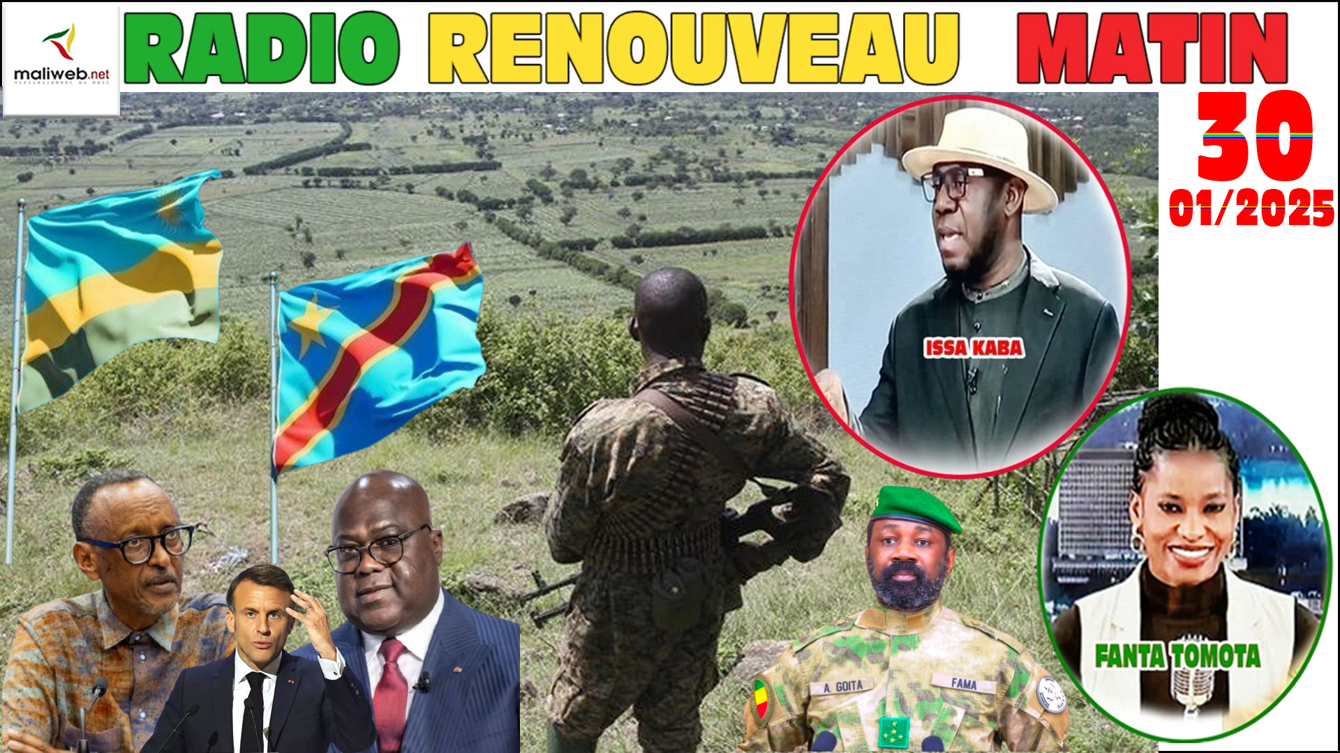 La Revue de Presse de la RADIO KLEDU du 30 JANVIER 2025