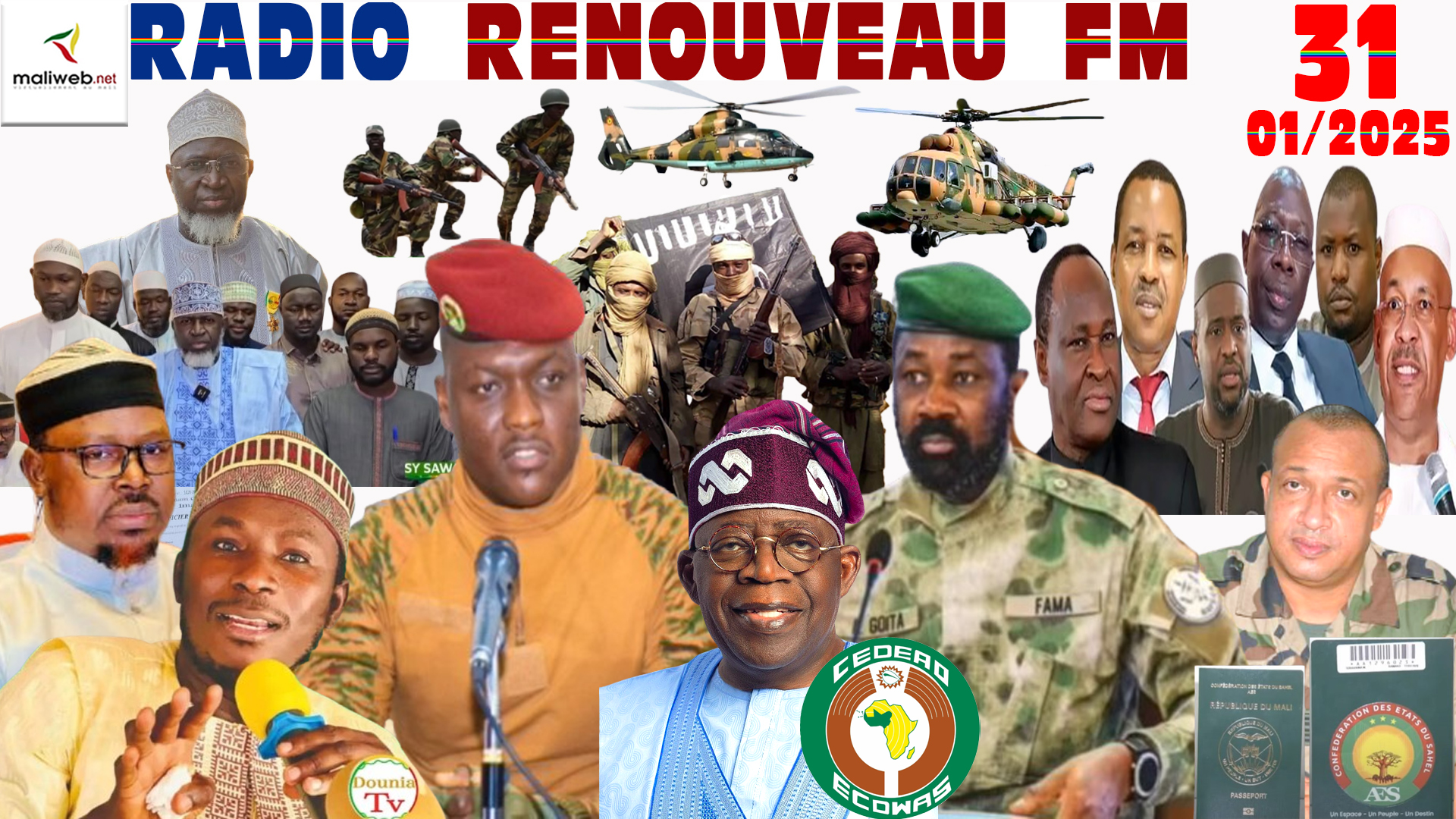 La Revue de Presse de la RADIO RENOUVEAU FM du 31 JANVIER 2025
