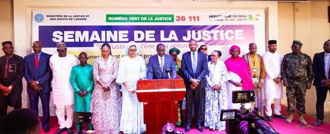 Le ministre Kassogué à la clôture de la semaine de la justice : "Le Pôle national économique et financier n'est pas étranger à l'amélioration des recettes des différents services de l'Etat"