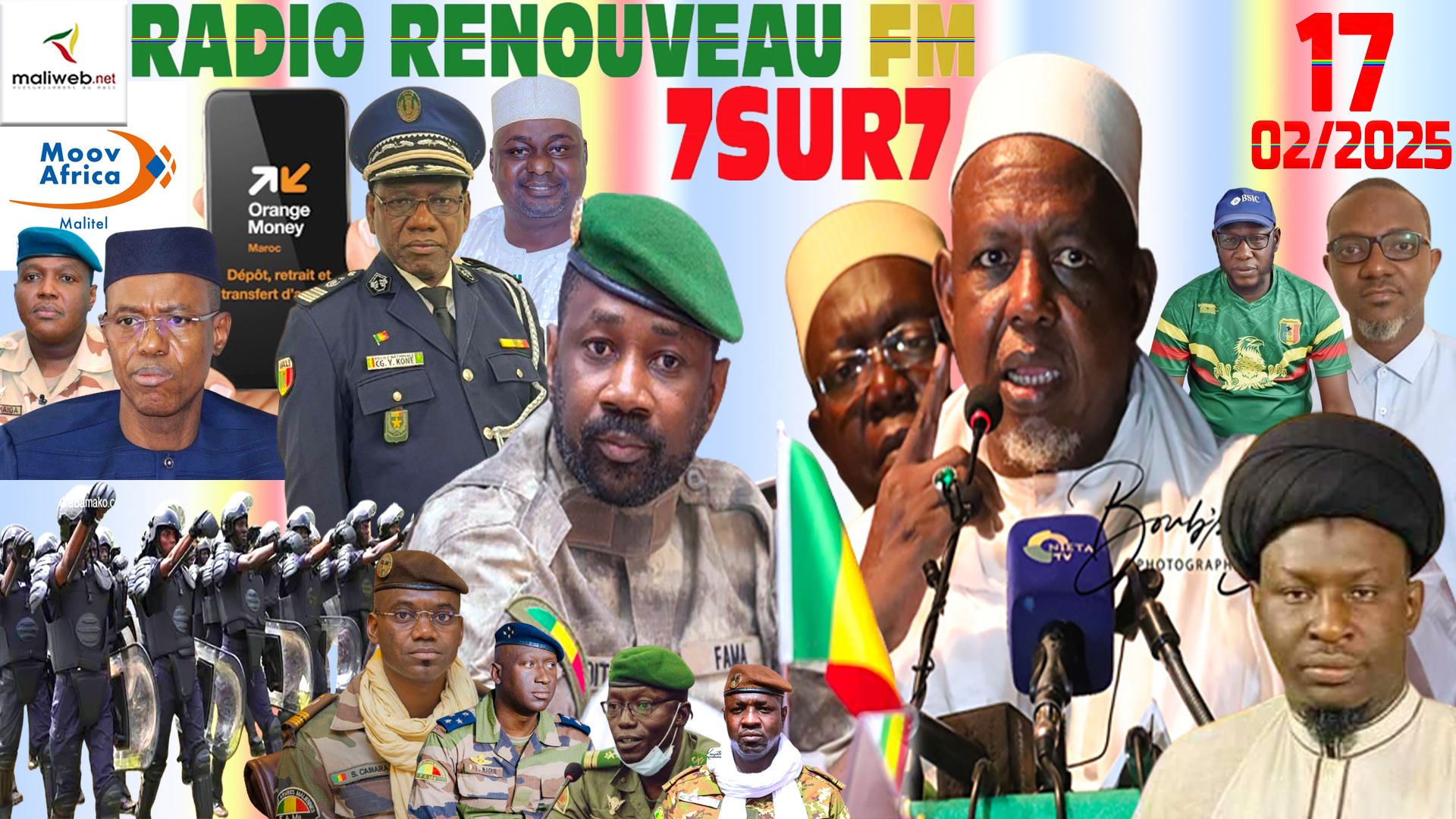 Emission 7SUR7 de la RADIO RENOUVEAU FM du 15 FÉVRIER 2025
