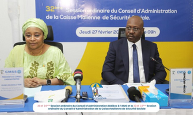 Double session ordinaire du Conseil d’Administration de la CMSS/AMO : Les budgets 2025 de la CMSS et la Délégation de gestion de l’AMO à la hausse pour leur permettre d’accomplir convenablement leurs missions respectives.