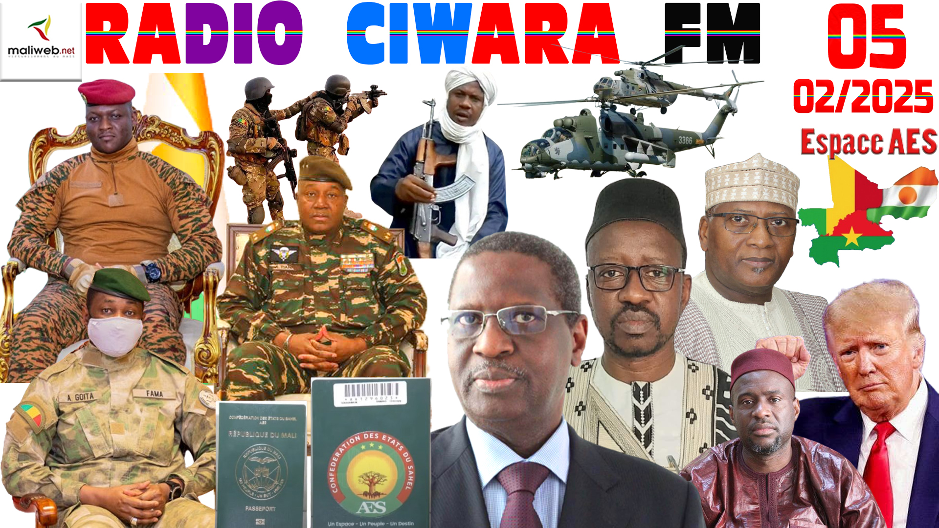 La Revue de Presse de la RADIO CIWARA FM du 05 FEVRIER 2025